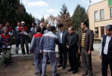 گزارش تصویری از آئیین درختکاری و تقدیر ازهمکاران فضای سبز دانشگاه